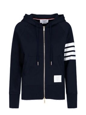 Thom Browne 4bar Zip Hoodie